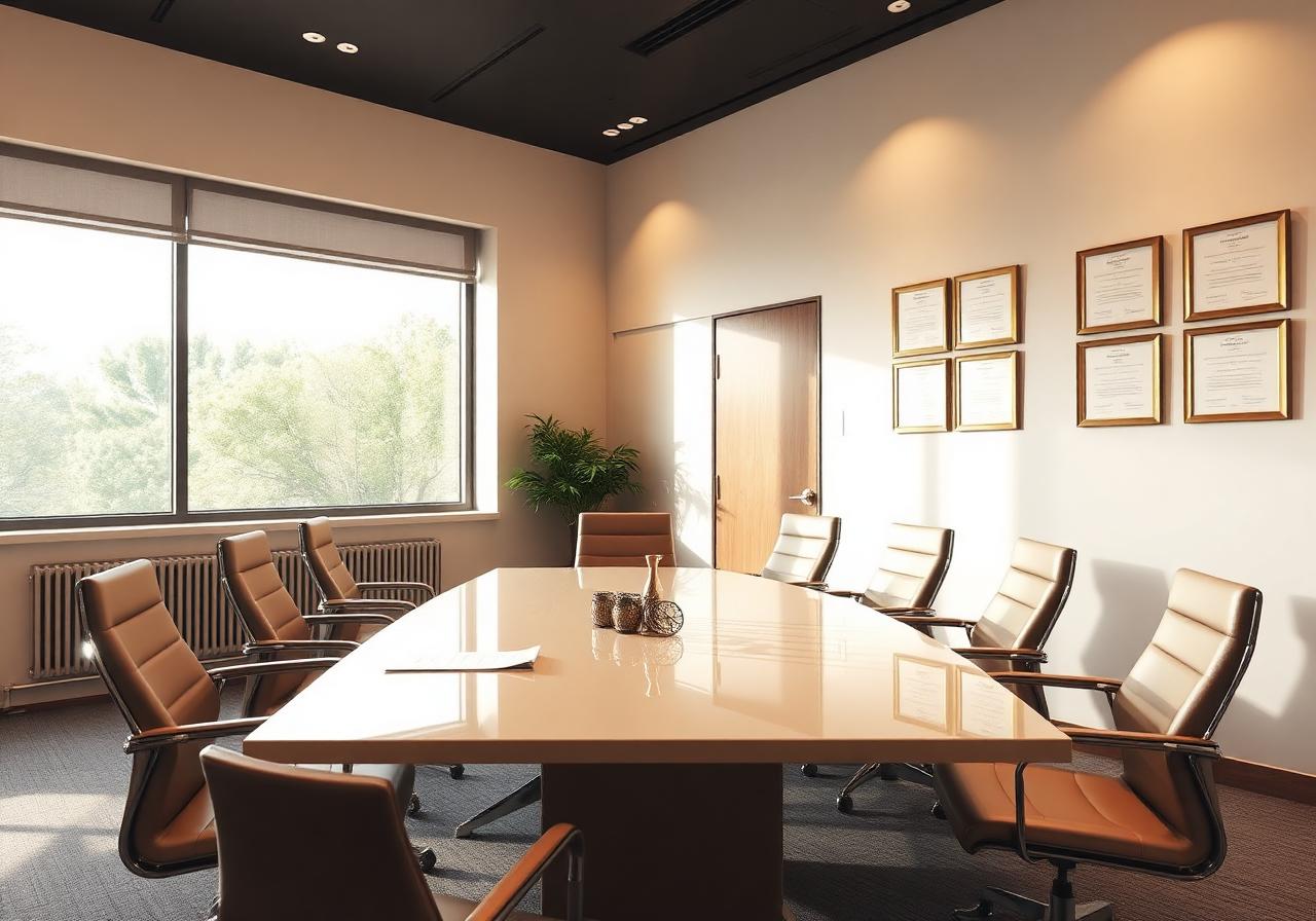Law office consultation space in El Gouna